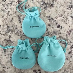 Tiffany & Co. jewelry pouches